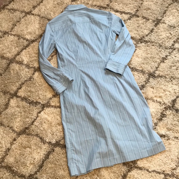 Theory button down shirt dress - Picture 6 of 8